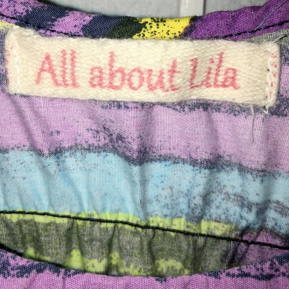 All About Lila Sleeveless Sundress Tie in Back - Picture 4 of 7